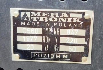 Частотомер C560 MERATRONIK без ламп NIXIE [R1]