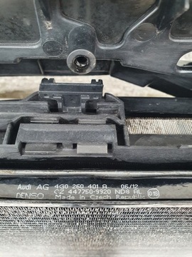 AUDI A6 C7 2012 4G0 2.0TDI КОМПЛЕКТ ПЕРЕДНИХ РЕМНЕЙ ВЕНТИЛЯТОРЫ РАДИАТОРА