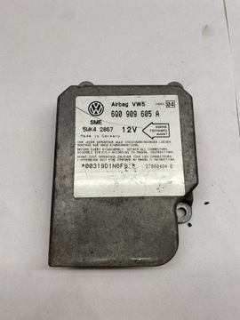 6Q0909605A MODUL AIRBAG 1.4 16V 59 2008 VW GOLF V (1K1)