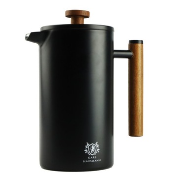 ПОРШНЕВАЯ КОФЕВАРКА ЧЕРНАЯ 1000МЛ ФРЕНЧ-ПРЕСС