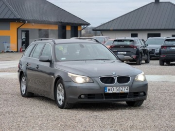 BMW Seria 5 E39 Touring 525 i 192KM 2004 BMW Seria 5 Panorama Head Up Ledy Alu Klima Navi Serwis Gwarancja 2.5, zdjęcie 2