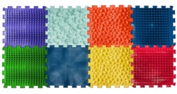 Mata ortopedyczna Ortek MIX puzzle dla dzieci 8 El