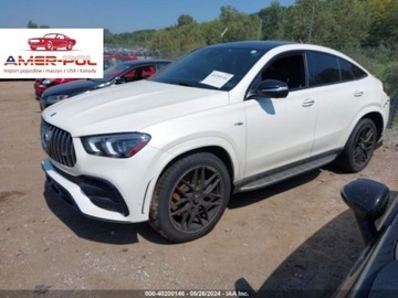Mercedes GLE V167 2021 Mercedes-Benz GLE 2021r, AMG 53 Coupe, 4Matic, 3.0L 3.0 Benzyna 430KM
