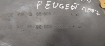 PODBĚH LEVÝ PŘEDNÍ LEVÉ 9680652780 PEUGEOT 1007
