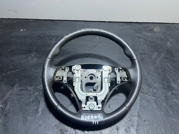SSANG YONG SSANGYONG KORANDO III 3 10-17 VOLANT KŮŽE KOŽENÁ ORIG.