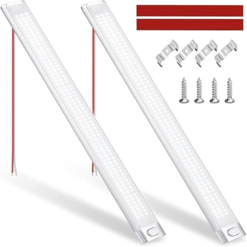 LAMPA WISZĄCE DO SAMOCHÓD KEMPINGOWY PRZYCZEPY 12V OŚWIETLENIE 168 LED 2SZT