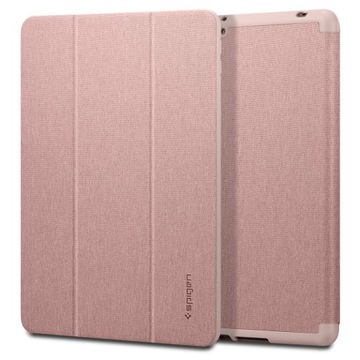 Чехол Spigen Urban Fit для iPad 7–9 поколения Розовое золото