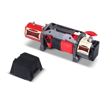 Электрическая лебедка Dragon Winch, 12 В, 13 000 фунтов, синтетическая, водонепроницаемая, IP67