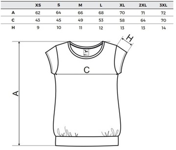 ФУТБОЛКА ЖЕНСКАЯ MALFINI 120 ВЫСОТА М КАЧЕСТВО