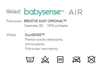 BABYSENSE 7 Монитор дыхания Матрас Babysense AIR