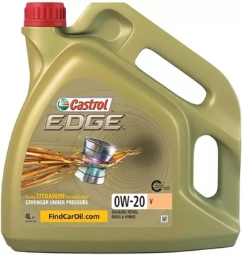 Castrol Edge 0w20 V 4L Volvo VCC RBS0-2AE