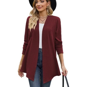 Solid Color Long Sleeve Cardigans Shirts 2023 Autu