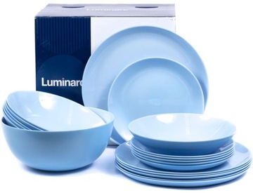 Serwis obiadowy Luminarc DIWALI BLU 19 szt.