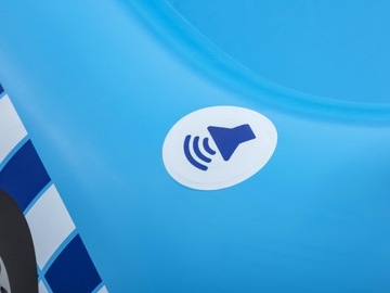 Надувная понтонная полицейская машина для детей 97х74