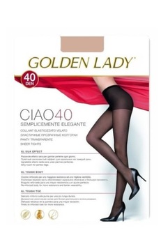 Golden Lady rajstopy lycra Ciao 40DEN 5 fumo