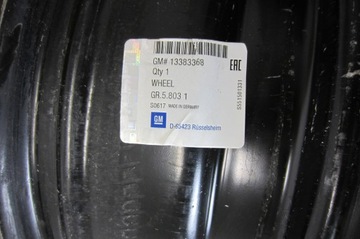 4× DISK OCELOVÝ OPEL OE 2160157 6.5" X 16" 5X105 ET 41