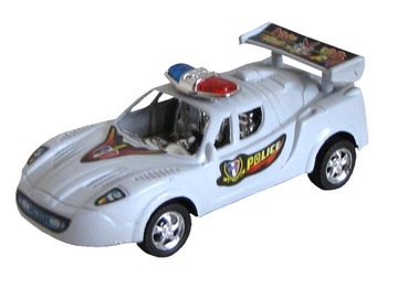 SAMOCHÓD POLICJA POJAZD AUTO SPORTOWE 1:36 12 cm