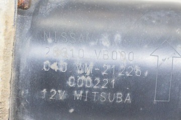MOTOR STĚRAČE PŘEDNÍ OKNO NISSAN PATROL GR V VAGÓN Y61 28810-VB000