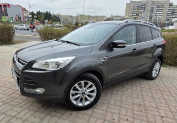 Ford Kuga II SUV 1.5 EcoBoost 150KM 2016 Ford Kuga Jedyne 58 Tkm Auto jak nowe Zarejestrowany 1.5 150KM, zdjęcie 2