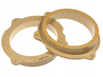 Dystanse MDF do głośników 165mm do CITROEN C5 PEUGEOT 407