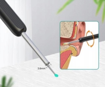 УМНАЯ ОТОСКОПНАЯ КАМЕРА ВОСК ДЛЯ ЧИСТКИ УШЕЙ WIFI HD ПРИЛОЖЕНИЕ ЭНДОСКОП CE