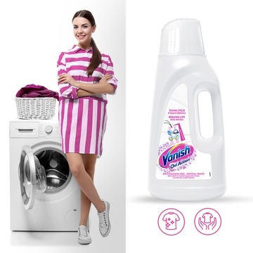 Безопасный пятновыводитель Vanish Multi Action White 2л