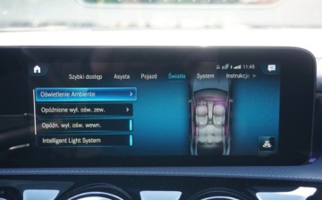 Mercedes CLA C118/X118 Shooting Brake AMG 2.0 35 AMG 306KM 2022 Mercedes-Benz CLA Serwisowany Navi Kamera 360 Panorama MultiBeam AMG Asyst, zdjęcie 23