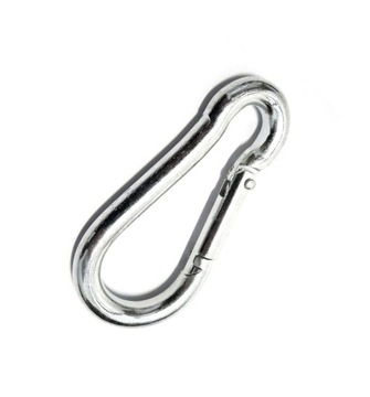 Karabińczyk strażacki do lin łańcucha 100 mm