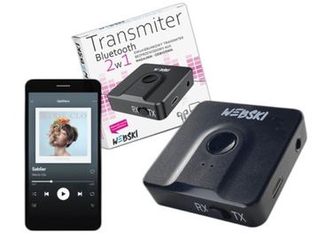 Odbiornik Nadajnik Adapter Audio BT do Telewizora