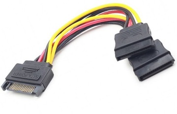 КАБЕЛЬ ПИТАНИЯ SATA(M) — SATA(F) X2 15 СМ GEMBIRD