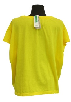 Koszulka t-shirt BENETTON oversize bawełna M/L