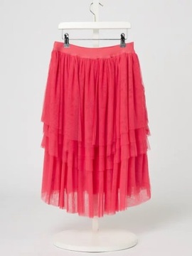 ЮБКА GUESS из РОЗОВОГО ТЮЛЯ (8L)