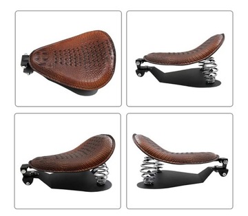 Siedzenie Motocykla Retro Solo Wspornik Podstawy Sprężyny Bobber Chopper