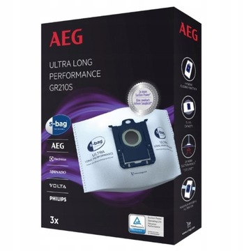 Worki S-bag GR210S odkurzacza Electrolux AEG Phili