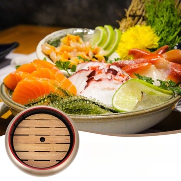 ВЕДРО ДЛЯ СУШИ ЗОЛОТОЙ ДЕКОР 2 ШТ.