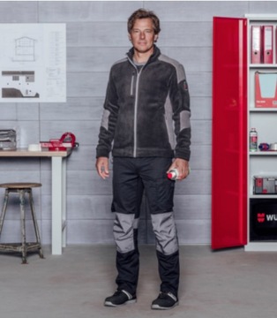 WURTH MODYF CETUS АНТРАЦИТОВЫЙ L ФЛИСОВАЯ РАБОЧАЯ КУРТКА