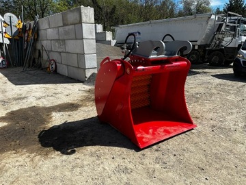 PRZESIEWAMY.PL просеивающий ковш модель 4x85 для машин 4-6 тонн
