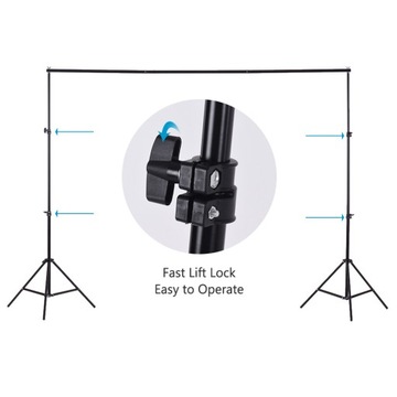 Подставка для студийного фона Andoer 2*2 м/6,6*6,6 футов