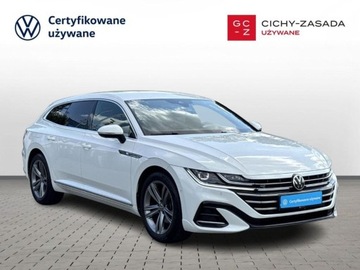 Volkswagen Arteon Fastback Facelifting 2.0 TSI 190KM 2021 Volkswagen Arteon Shooting Brake TSI 190KM R-Line Hak Kam.360 LED Mart, zdjęcie 6
