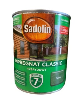 Impregnat hybrydowy Sadolin Classic Zielony 0,75l
