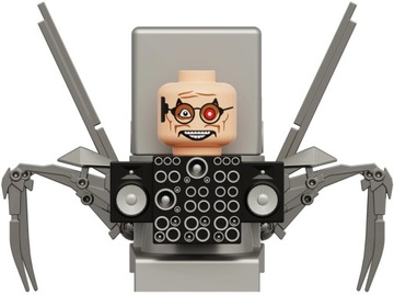 KLOCKI FIGURKA DR. TOILET MAN SKIBIDI