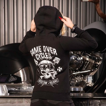 BLUZA DAMSKA GAME OVER CYCLES M