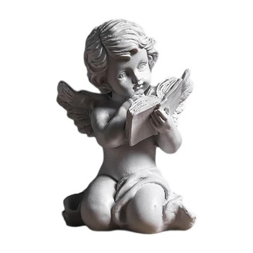Statuetka Skrzydło Aniołka Figurki Książka