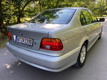 BMW Seria 5 E39 Sedan 2.5 525i 192KM 2001 BMW Seria 5 BMW 525I Automat Lift Xenon Bez Korozji 2.5 Benzyna 192KM, zdjęcie 3