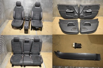 FOTELE LISTWY DECORY CARBON MODUŁY GRZANE KPL. MERCEDES GLB X247 AMG 22r. 1
