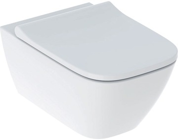 GEBERIT WISZĄCA MISKA WC SMYLE SQUARE + DESKA SED.