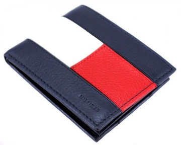 PORTFEL MĘSKI SKÓRZANY TOMMY HILFIGER ELEGANCKI Z ETUI