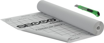 MEMBRANA DACHOWA FOLIA NA DACH - SECCO VENTILA 100g - 1,5mx10mb - 15m²
