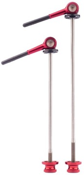 Tune DC 100/130mm Titan zaciski QR kół szosa red