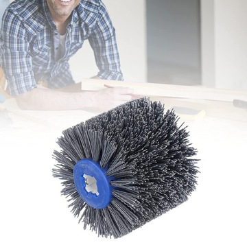 НЕЙЛОНОВАЯ ЩЕТКА ДЛЯ ПИЛЫ 80# ДЕРЕВЯННАЯ ГРЕБЕНКА ВАЛИКОВЫЙ ШЛИФОВАЛЬНЫЙ ДИСК 12x10